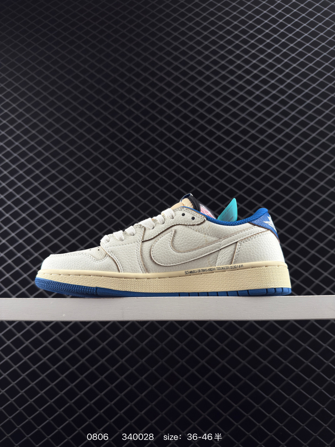 fragment design x Travis Scott x Nike Air Jordan 1 Low OG SP”Black/Green Toe“